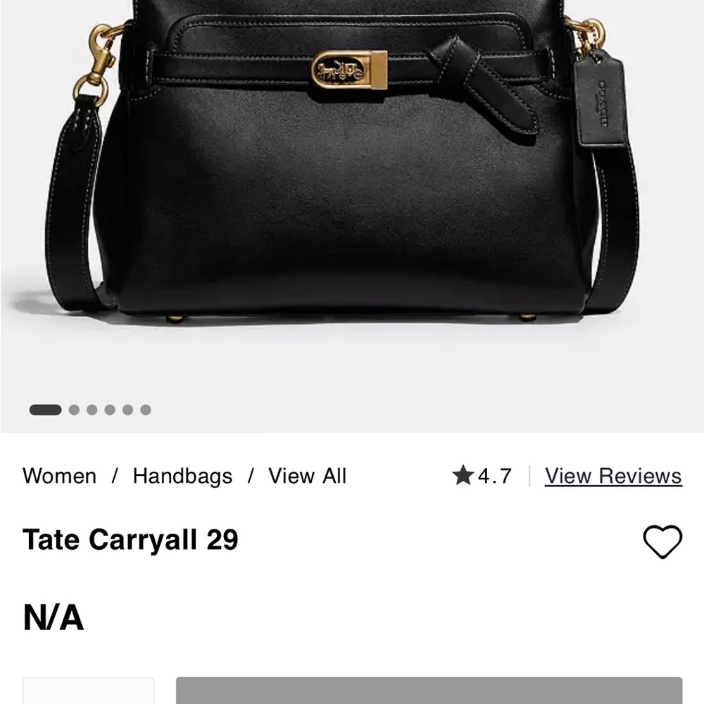 Coach Tate Carryall 29